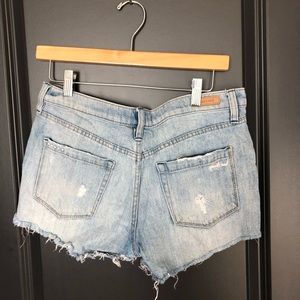 Blank NYC Frayed Jean Shorts